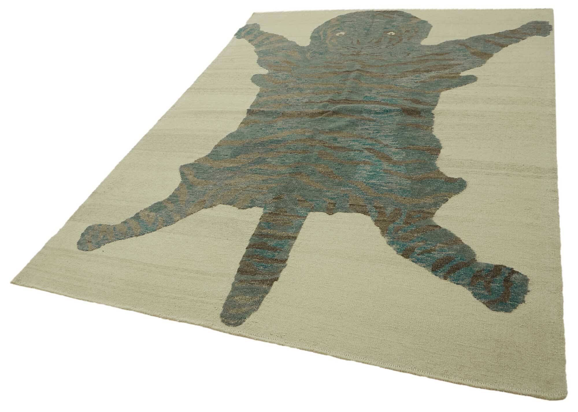 Turkish Handknotted Wool Tiger Rug  200 cm x 272 cm