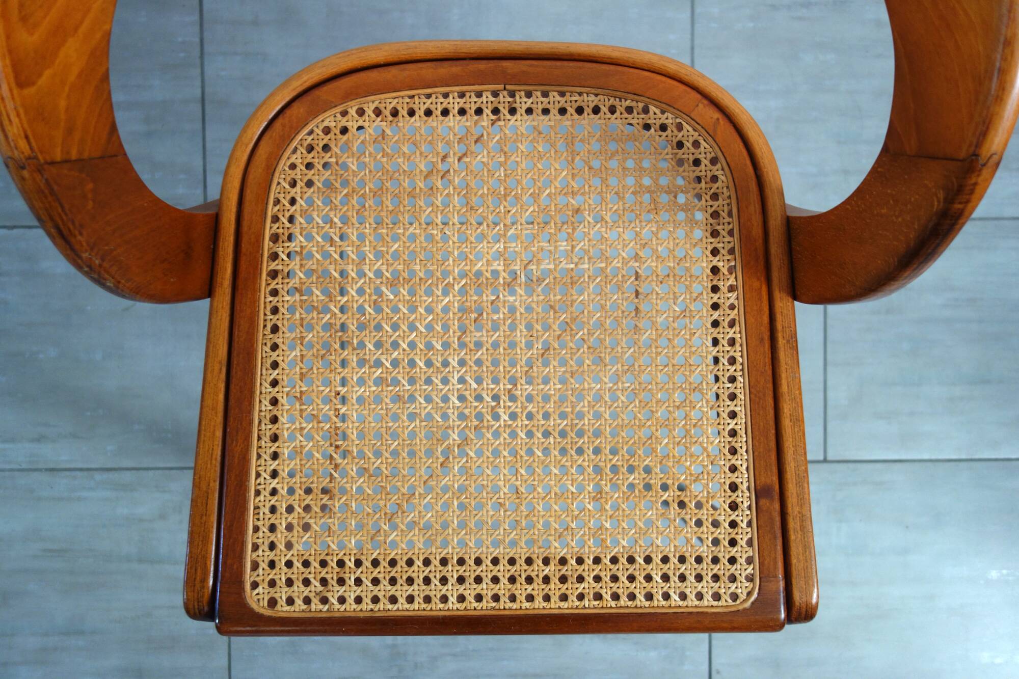 4 chaises Gondole de Baumann, années 70