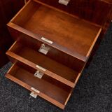 Buffet cubain en acajou de style Bauhaus, Gyula Kaesz, début des années 1940