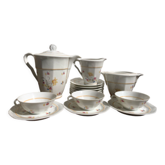 G Boyer porcelain tea set