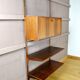 Danish wall system in Rio Poul Cadovius rosewood 1960