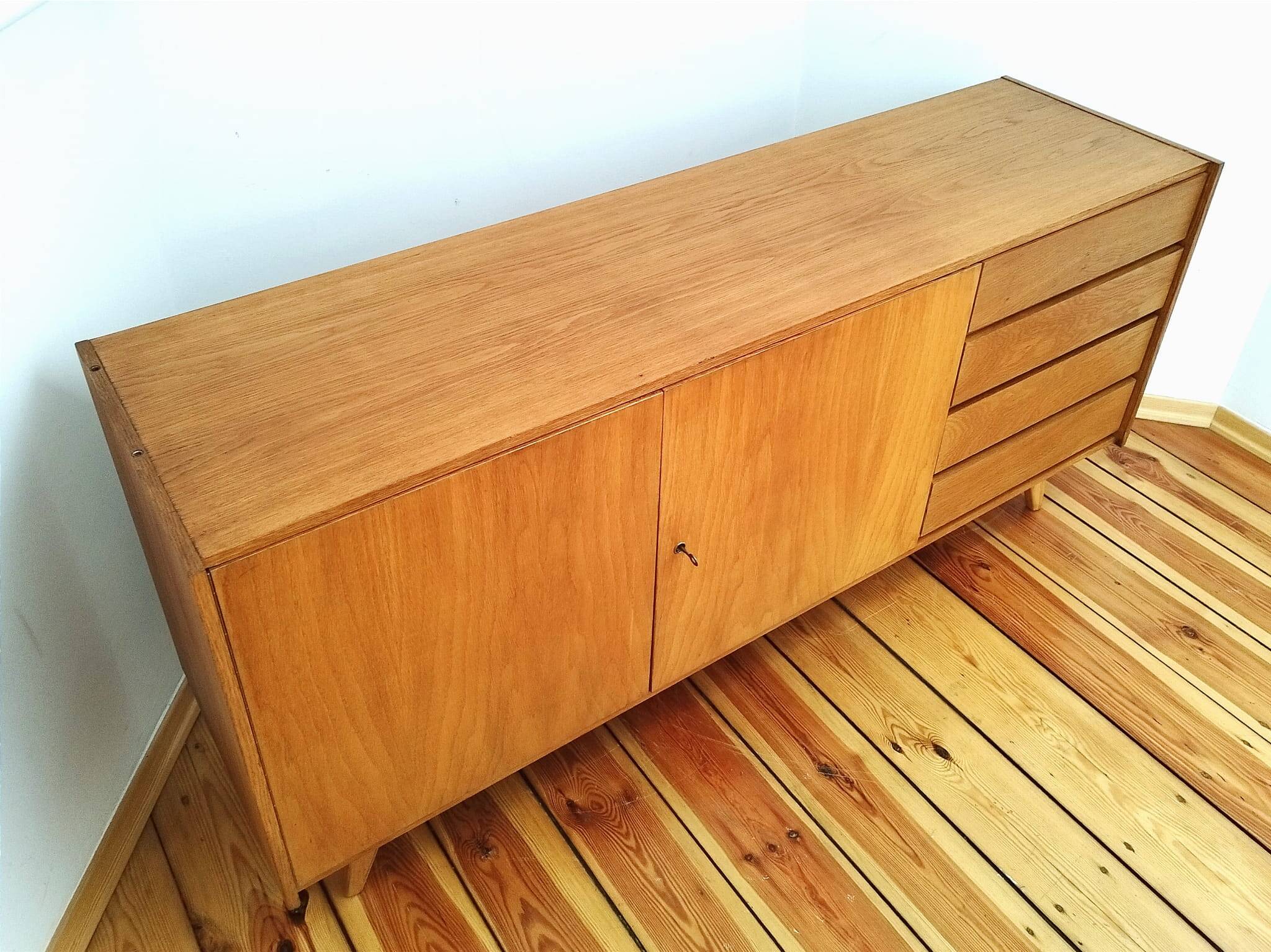 Czechoslovakian Sideboard by J. Jiroutek for Interier Prague, 1960s