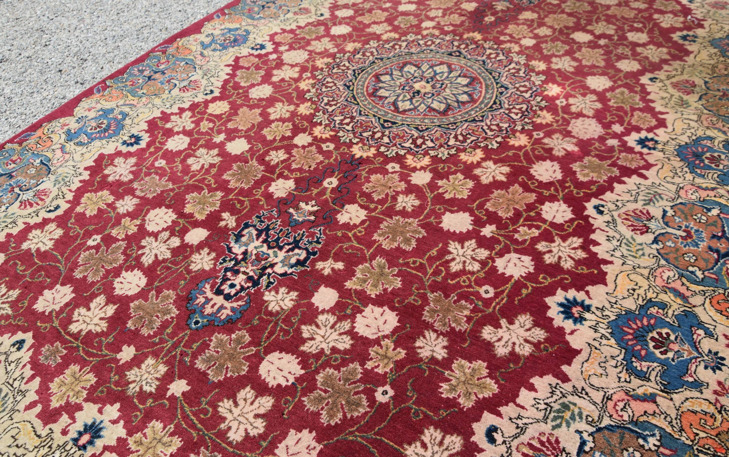 Oriental Iran Rug, Kashan Persian - 2.15 x 1.42 Meters