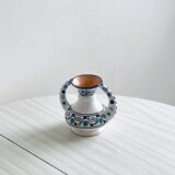 Small hand-painted North African style vase.