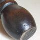 Vintage solid turned wood tripod stool