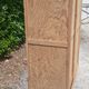 Parisian wardrobe 2 sliding doors fir raw wood