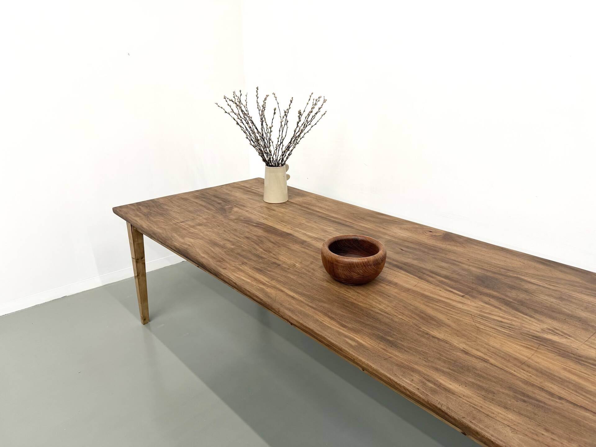 Large XXL Farm Table 4 Metres in Solid Chestnut