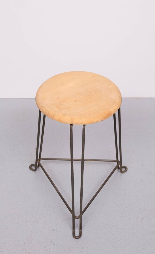 Tabouret Tomado Jan van der Togt années 1930 Hollande