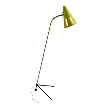 'Sun Series' Floor Lamp By H. Busquet For Hala Zeist, Netherlands 1950S