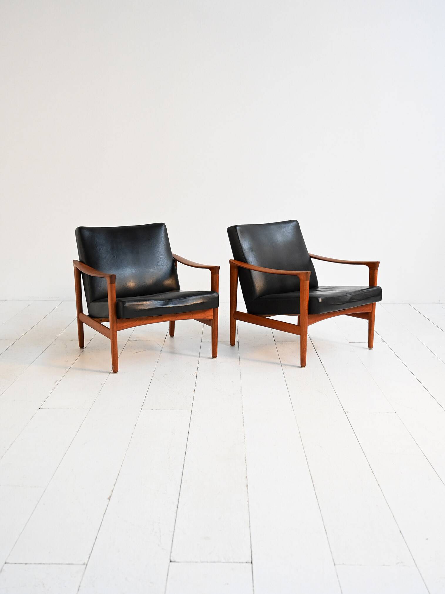 “Oslo” armchairs by Inge Andersson for Bröderna Anderssons, 1960s