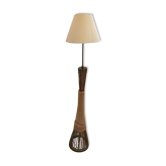 Rattan lamppost
