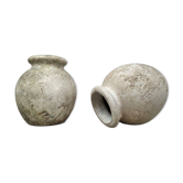 Belle paire de grands pots de jardin par Willy Guhl