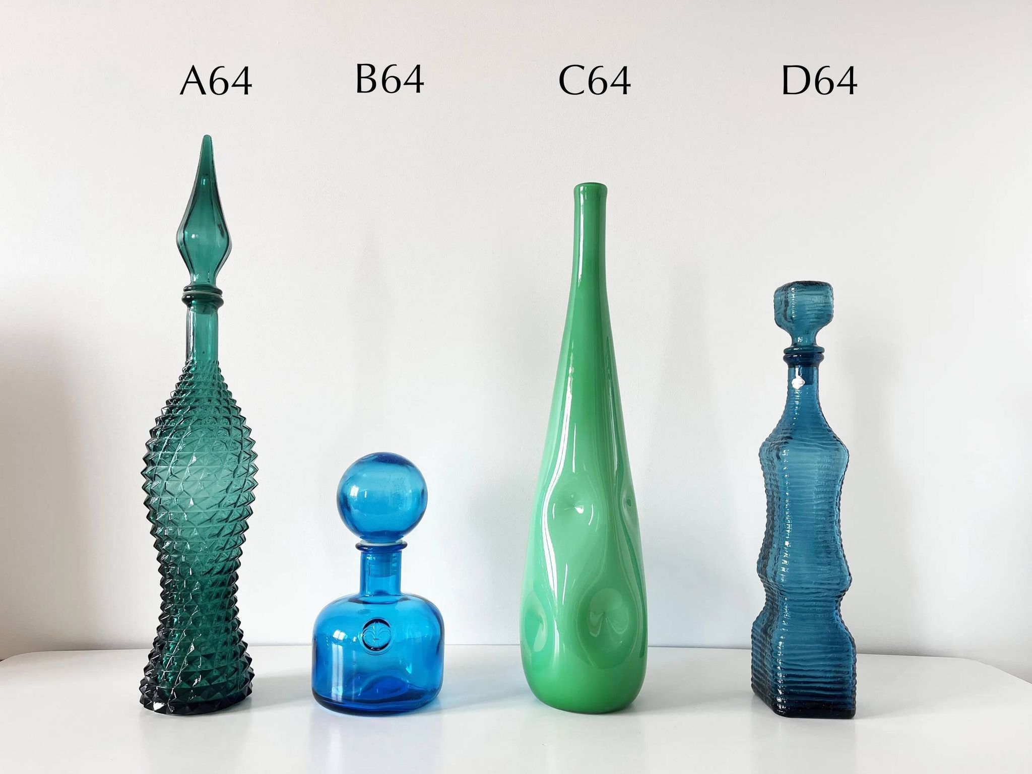 Bouteille ou carafe italienne 1960 Empoli
