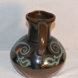 Pitcher ceramic 1950s sign Lisa Ben