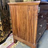 Commode en Prunier époque Empire restauré
