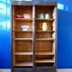 Curtain binder cabinet