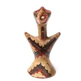 Berber Kabyle pottery with terracotta handle, 70s