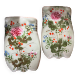 Paire de vases ancien céladon de seto