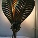 Wall light gold leaves, 70s