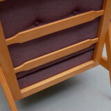 1960s armchair in violett