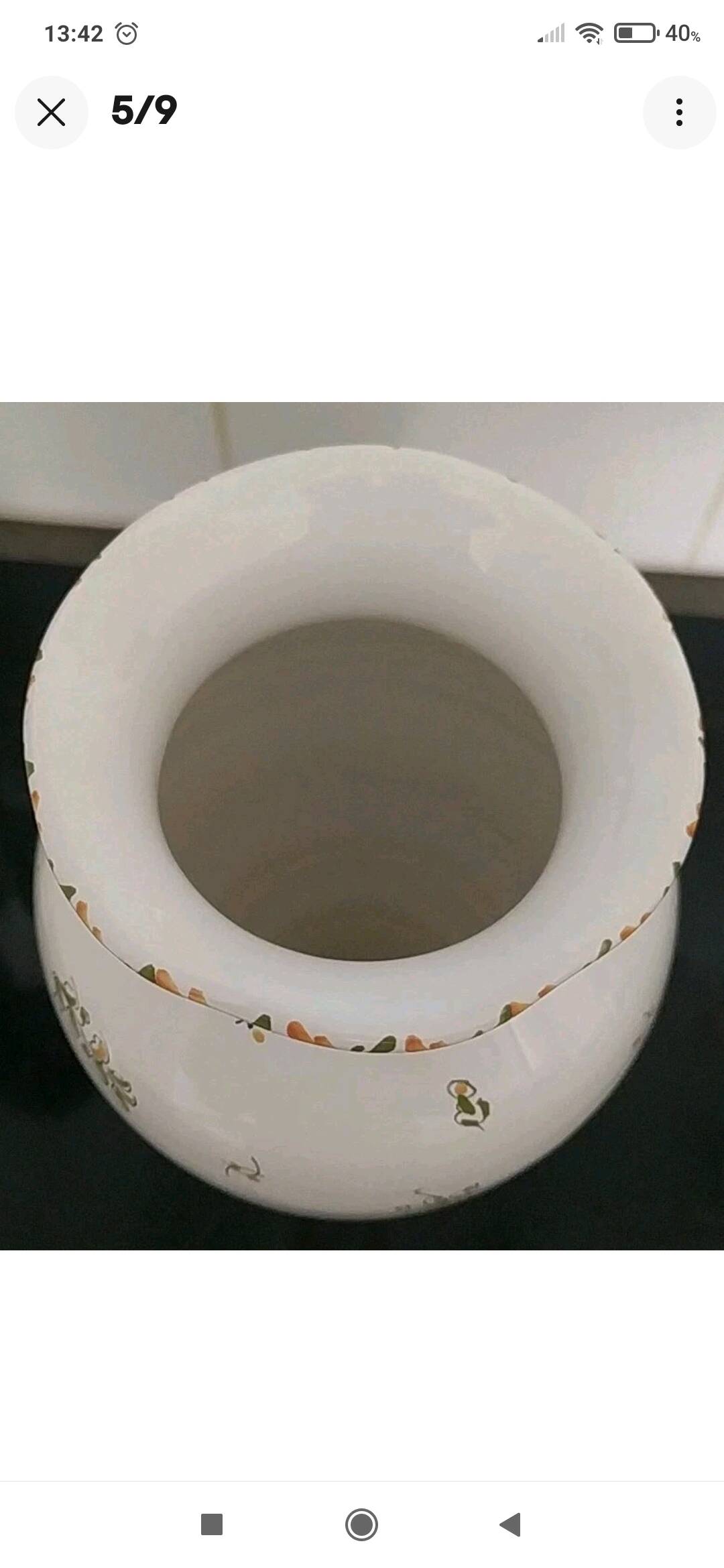 Moustiers vase 27cm