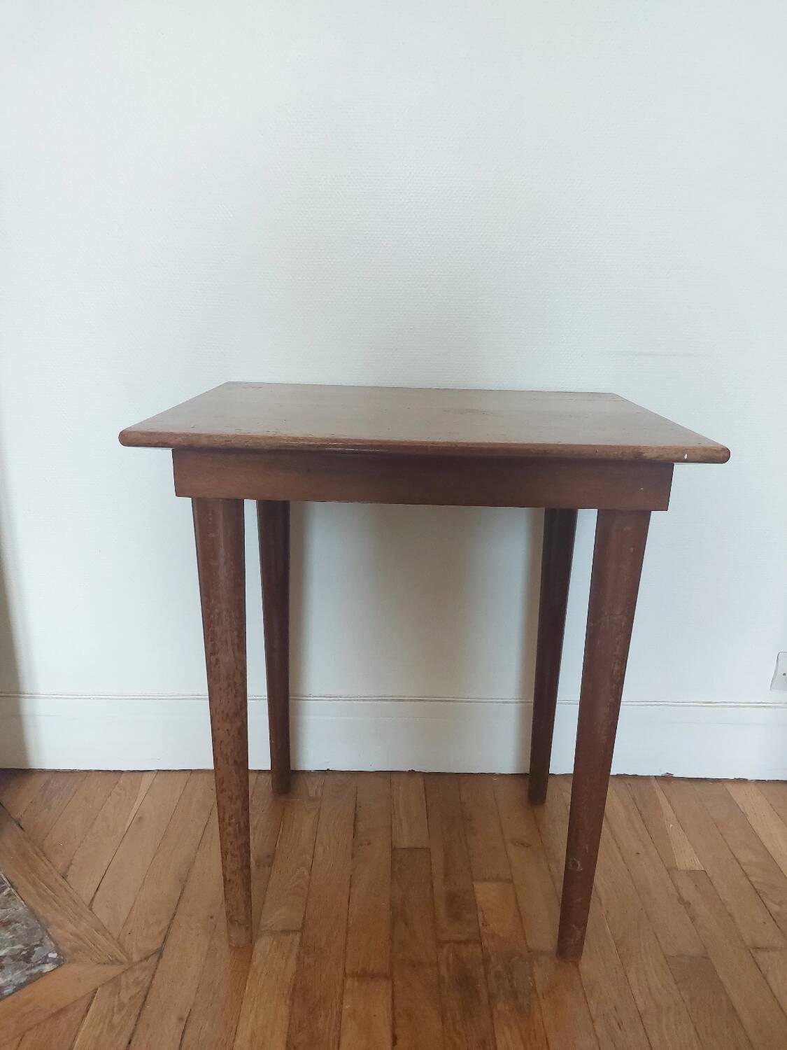 Small vintage wooden table