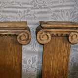 Paire de frontons vertical