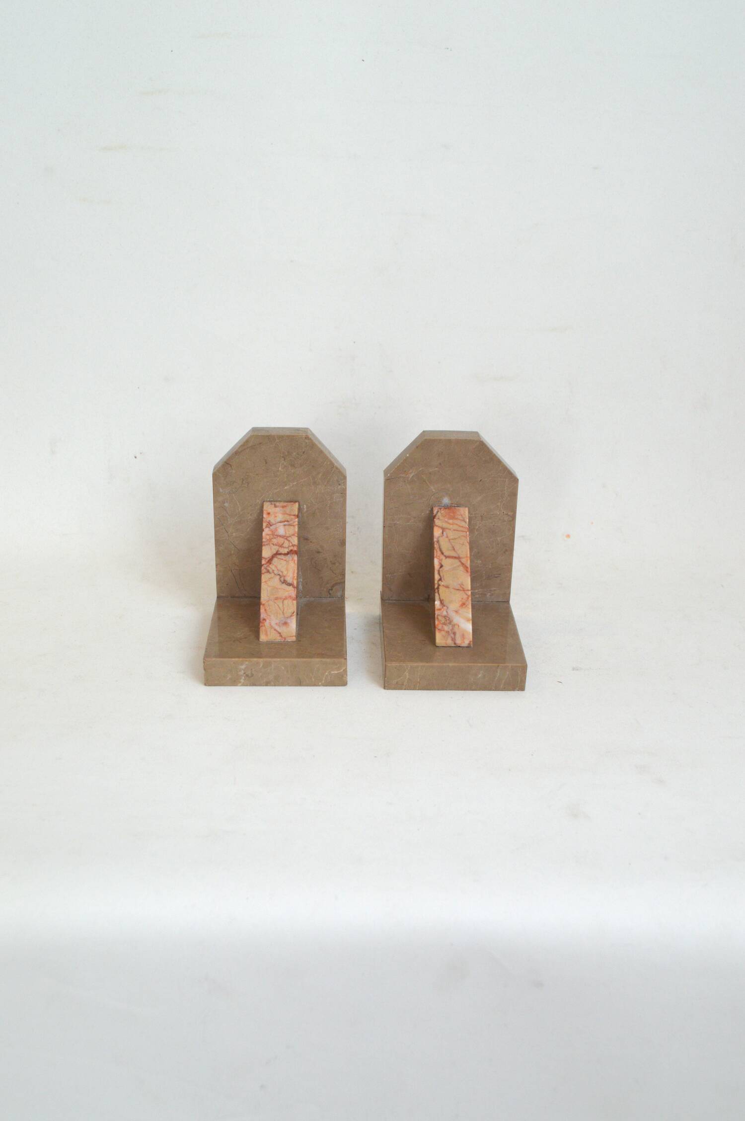 Marble bookends