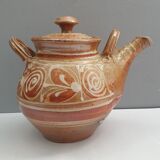 Teapot in stoneware from La Borne signed Bottani Dechaud
