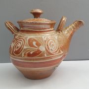 Teapot in stoneware from La Borne signed Bottani Dechaud