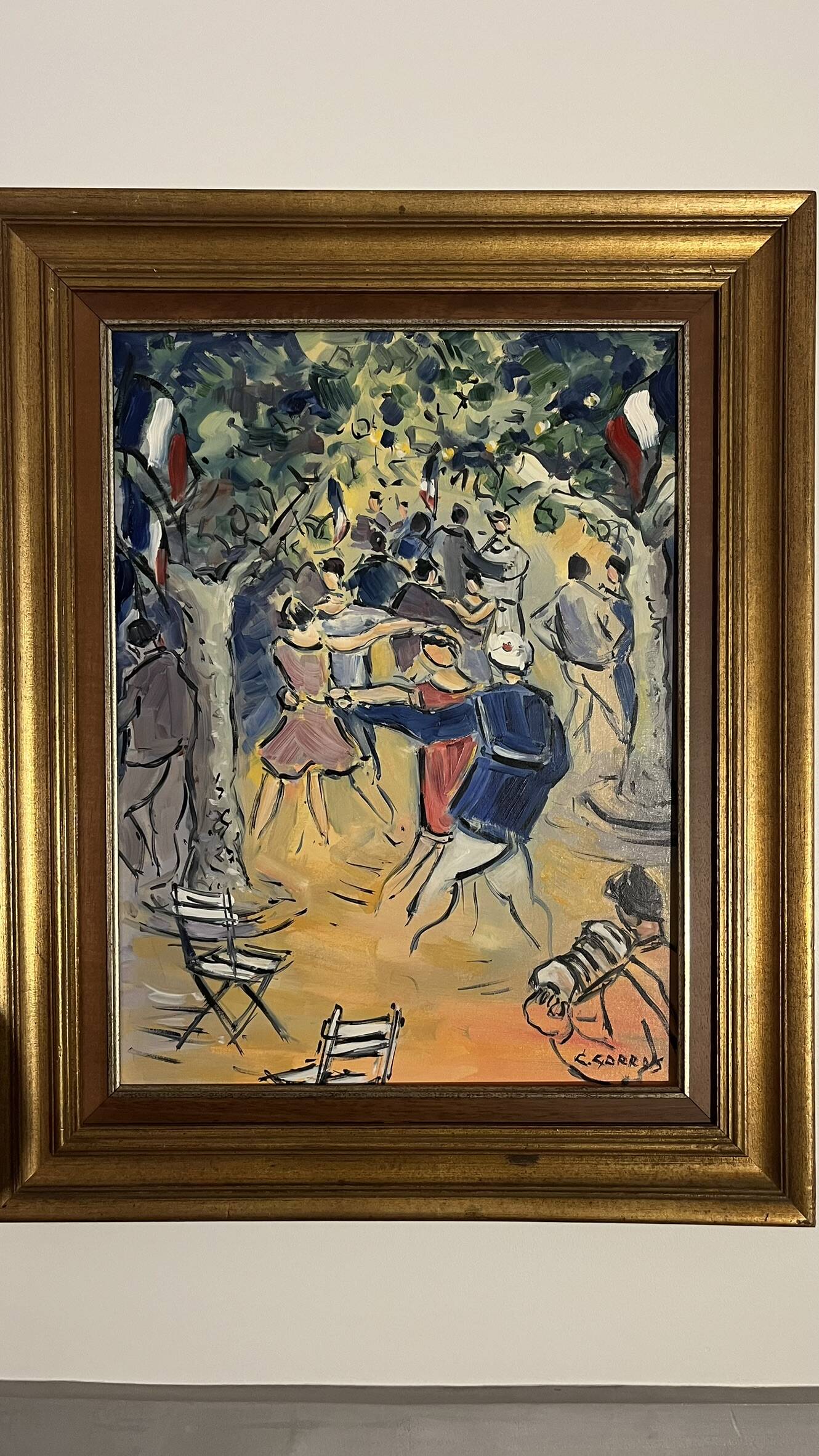 Catherine Garros' painting
