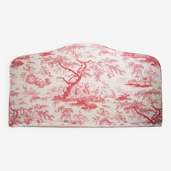 Toile de Jouy headboard