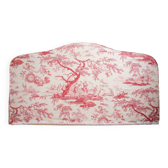 Tête de lit toile de Jouy