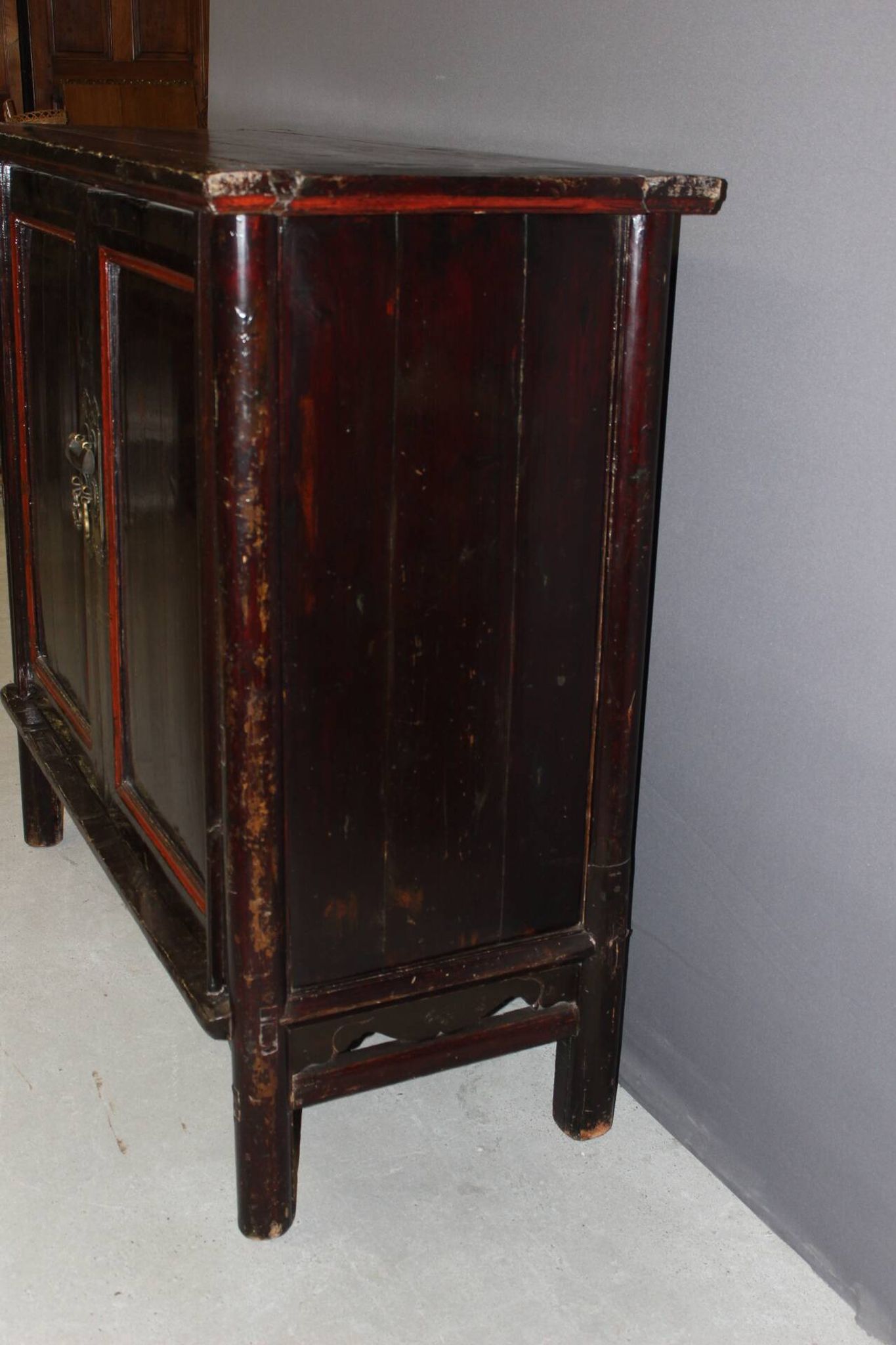 Armoire Chinoise En Bois Laqué Vers 1900