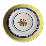 Petite assiette peinte à la main Quimper Henriot.