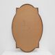 Large 20th century Venetian style trapezoidal brass and mosaic mirror