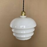 Suspension opaline ancienne