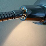 60s industrial style chrome desk lamp
