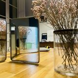 Miroir de barbier triptyque des années 50