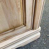 Louis Philippe rustic buffet, vintage, renovated in solid wood, 185cm.