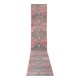 Vintage Turkish hallway rug 104x682 cm