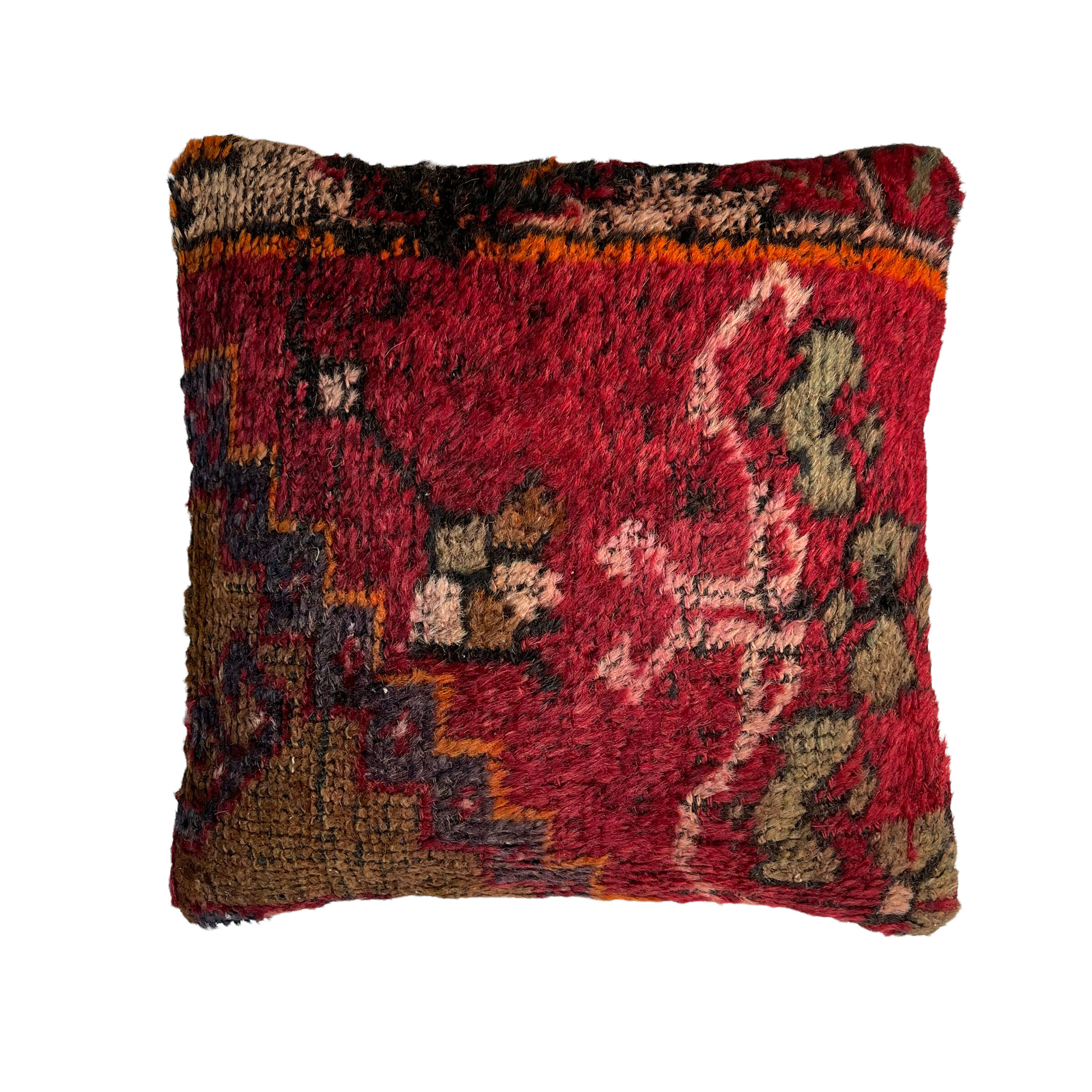 Vintage turkish cushion cover, 45 x 45 cm