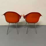 2 armchairs Dax by Charles & Ray Eames