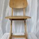 chaise enfant design bois clair