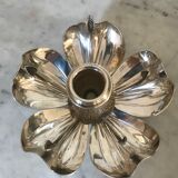 Vintage Olri silver metal candlestick