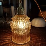 Suspension vintage globe lamp