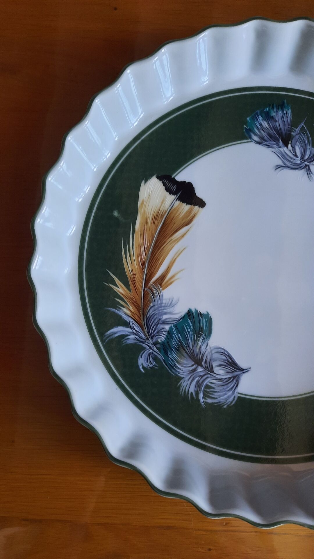 Vintage pie dish