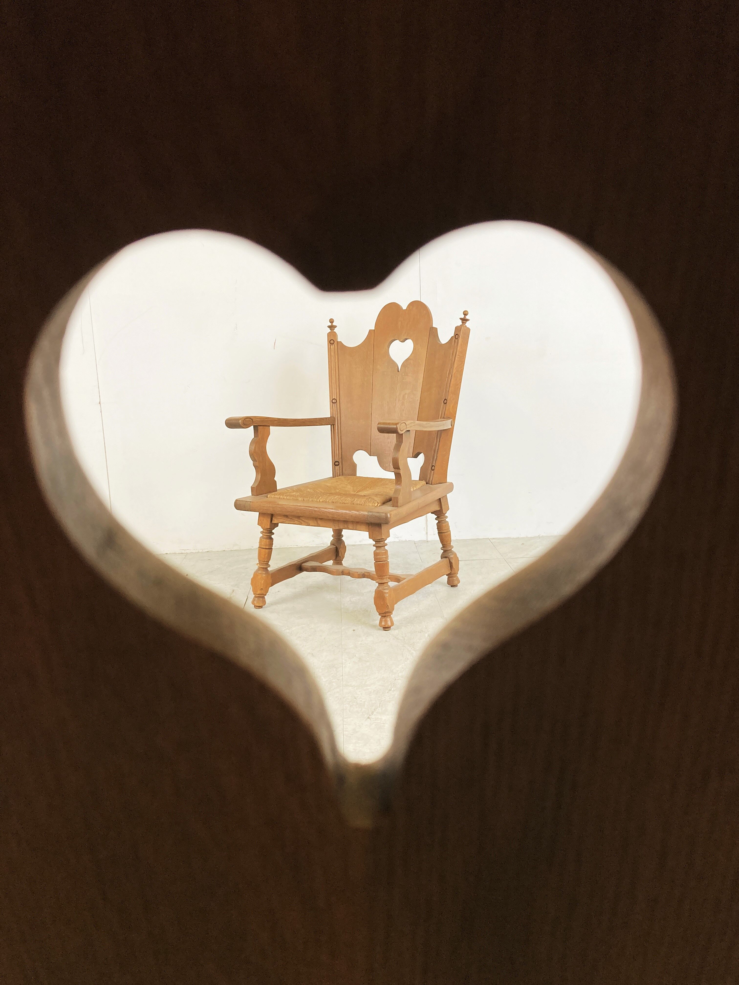 Vintage brutalist armchairs, 1960