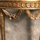 Old golden console