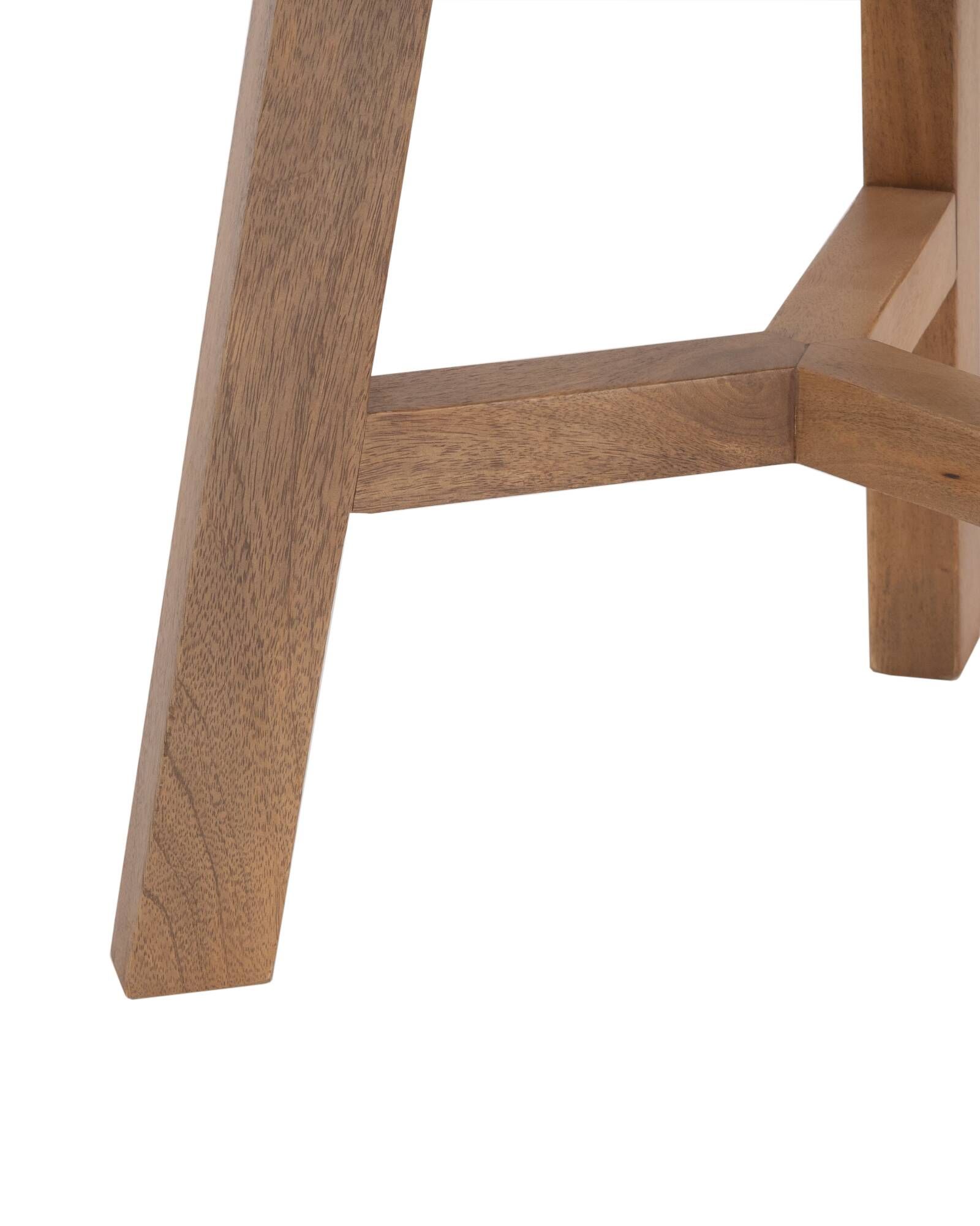 Table d'appoint en bois de manguier massif